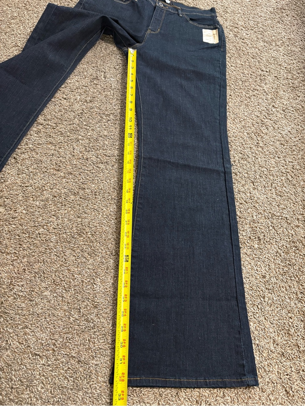 Levi's Dark Perfectly Sliming Blue boot cut Jeans - Picture 6 of 9
